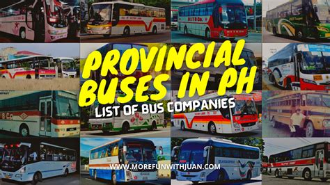 phbus travel philippines|List of Bus Companies with links to info, scheds, fares etc .
